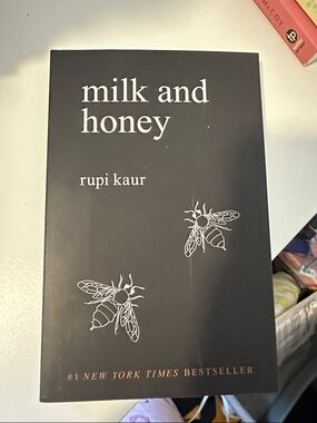 milk and honey by rupi kaur - Black Cover Poetry Book